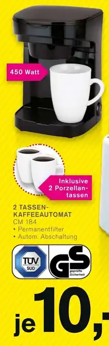 KODi TECtro 2 TASSEN-KAFFEEAUTOMAT CM184 Angebot