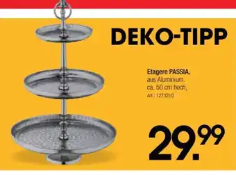 Zurbrüggen Etagere PASSIA, aus Aluminium. ca. 50 cm hoch, Angebot