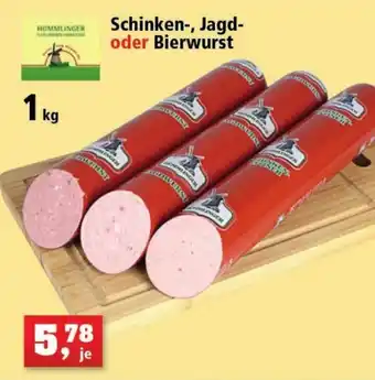 Thomas Philipps Hümmlinger Schinken-, Jagd-oder Bierwurst 1kg Angebot