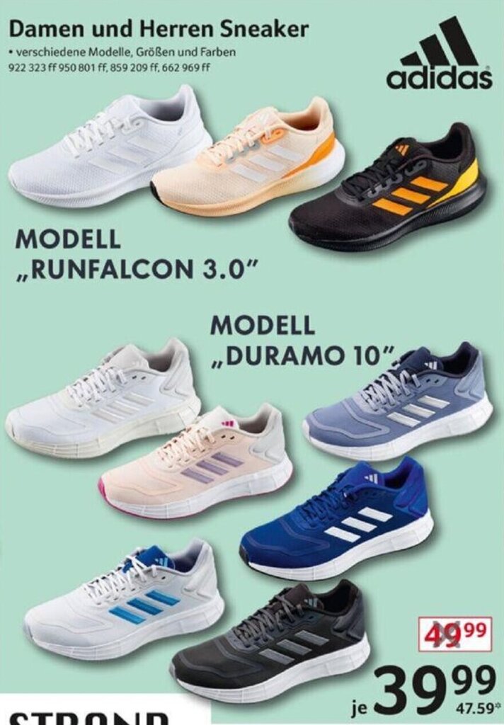 Selgros adidas Damen und Herren Sneaker Angebot