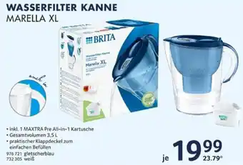 Selgros BRITA WASSERFILTER KANNE MARELLA XL Angebot