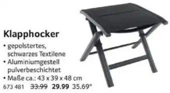 Selgros Klapphocker Angebot