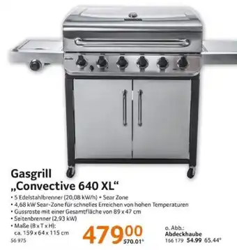 Selgros Gasgrill ,,Convective 640 XL" Angebot