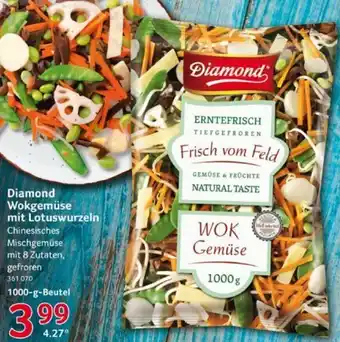 Selgros Diamond Wokgemüse mit Lotuswurzeln 1000-g-Beutel Angebot