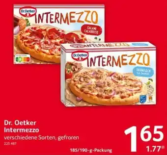 Selgros Dr. Oetker Intermezzo 185/190-g-Packung Angebot