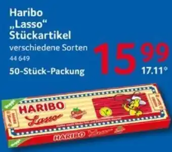 Selgros Haribo „Lasso" Stückartikel 50-Stück-Packung Angebot