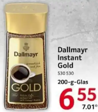 Selgros Dallmayr Instant Gold 200-g-Glas Angebot