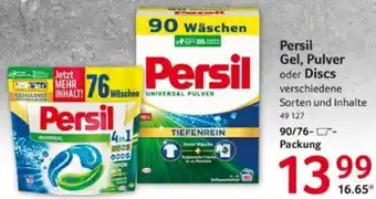 Selgros Persil Gel, Pulver oder Discs Angebot