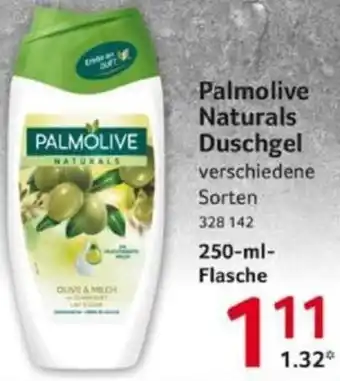 Selgros Palmolive Naturals Duschgel 250-ml-Flasche Angebot