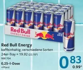 Selgros Red Bull Energy 0,25-L-Dose Angebot