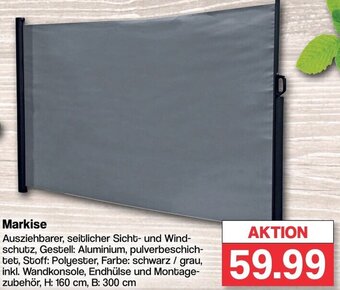 Famila Nord West Markise Angebot