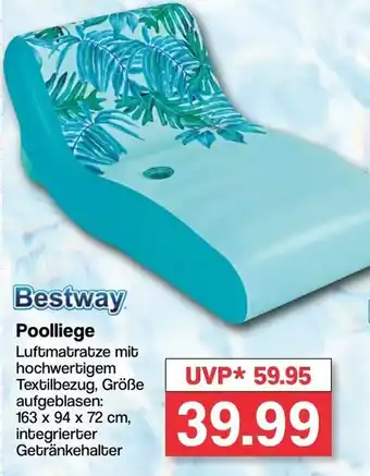 Famila Nord West Bestway Poolliege Angebot