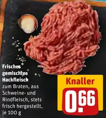 REWE Frisches gemischtes Hackfleisch 100 g Angebot