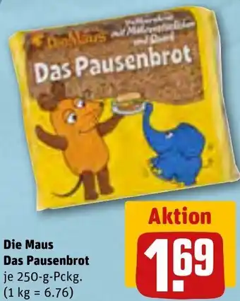 REWE Die Maus Das Pausenbrot 250-g-Pckg. Angebot