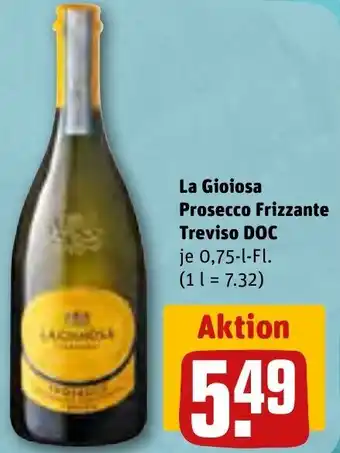 REWE La Gioiosa Prosecco Frizzante Treviso DOC 0,75 L-Fl. Angebot