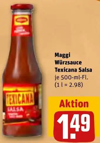 REWE Maggi Würzsauce Texicana Salsa 500 ml Fl. Angebot