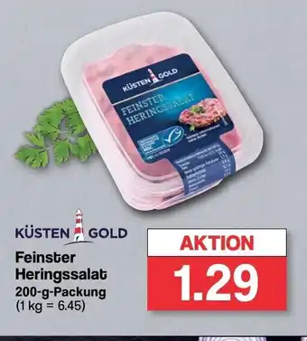 Famila Nord West KÜSTEN GOLD Feinster Heringssalat 200-g-Packung (1 kg = 6.45) Angebot