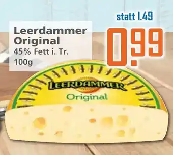 Klaas und Kock Leerdammer Original 100g Angebot