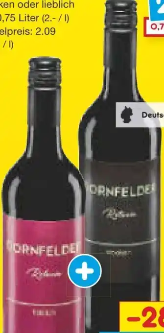 Netto Marken-Discount Dornfelder landwein Angebot