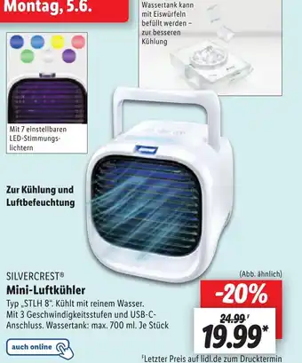 Lidl SILVERCRESTⓇ Mini-Luftkühler Angebot