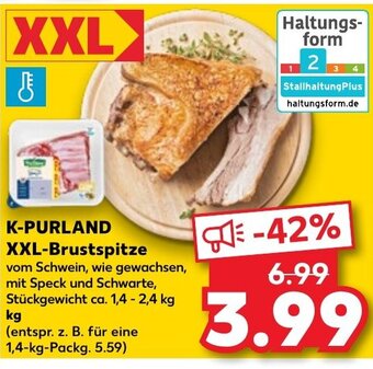 Kaufland K-PURLAND XXL-Brustspitze Angebot