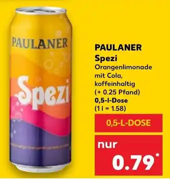 Kaufland PAULANER Spezi 0,5l Dose Angebot