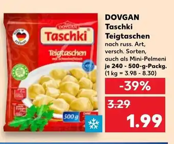 Kaufland DOVGAN Taschki Teigtaschen 240-500g Angebot