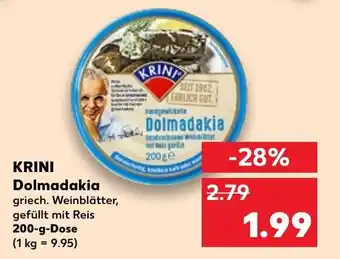 Kaufland KRINI Dolmadakia 200g Angebot