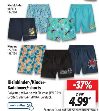 Lidl Kleinkinder-/Kinder-Badeboxer/-shorts Angebot