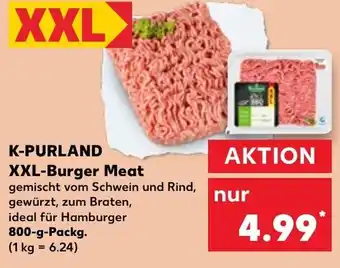 Kaufland K-PURLAND XXL-Burger Meat 800g Angebot