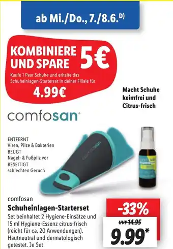 Lidl Schuheinlagen-Starterset Angebot