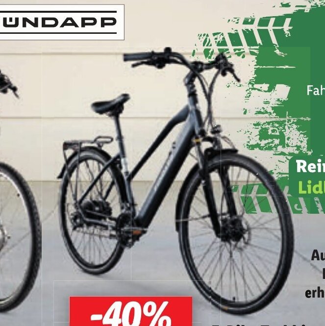 Lidl E-Bike Trekking, 28 Zoll Angebot