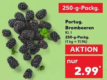 Kaufland Portug. Brombeeren 250g Angebot