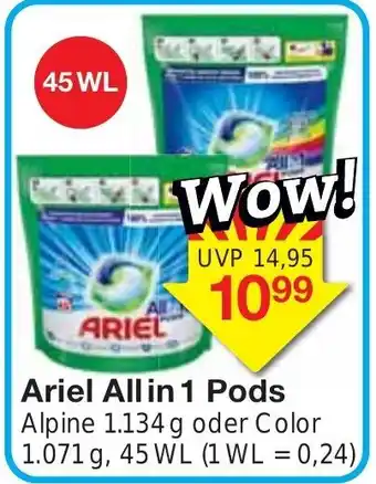 Jawoll Ariel All in 1 Pods 1.134g Angebot