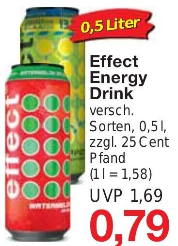 Jawoll Effect Energy Drink 0,5l Angebot