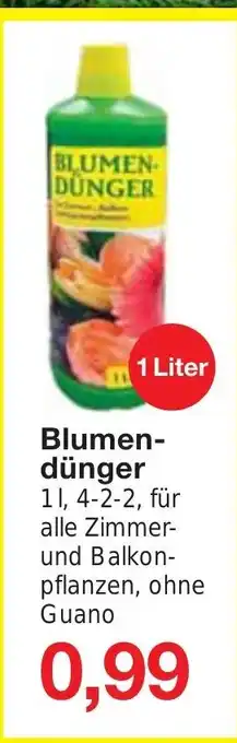 Jawoll Blumen-dünger Angebot