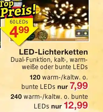 Jawoll LED-Lichterketten 60 LEDs Angebot