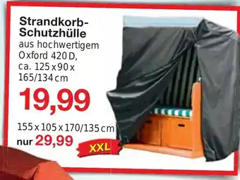 Jawoll Strandkorb-Schutzhülle  125x90x165/134cm Angebot