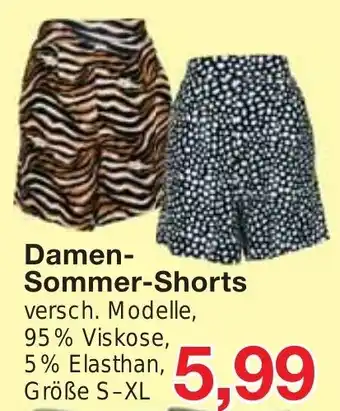 Jawoll Damen- Sommer-Shorts Angebot