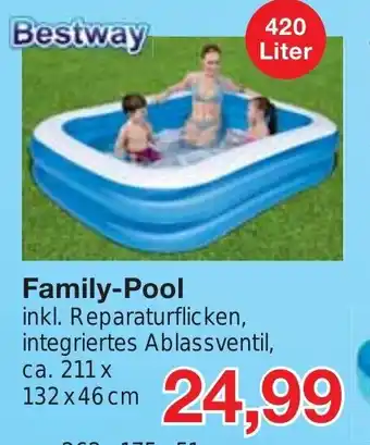 Jawoll Family-Pool 211x132x46cm Angebot