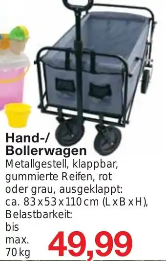 Jawoll Hand-/ Bollerwagen 83x53x110cm Angebot