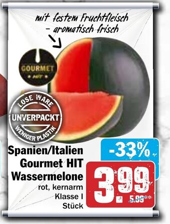 Hit Spanien/Italien Gourmet HIT Wassermelone Angebot