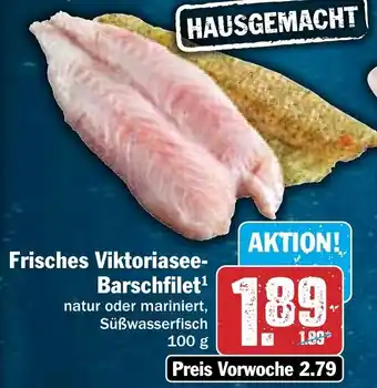 Hit Frisches Viktoriasee- Barschfilet¹ 100g Angebot