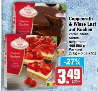 Hit Coppenrath & Wiese Lust auf Kuchen 465-580g Angebot