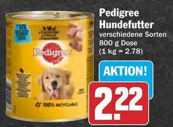 Hit Pedigree Hundefutter 800g Dose Angebot