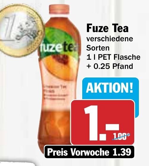 Hit Fuze Tea Angebot