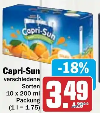 Hit Capri-Sun 10x200ml Angebot