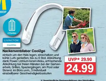 Famila Nord West LIVINGTON Cool2Go Nackenventilator Cool2go Angebot