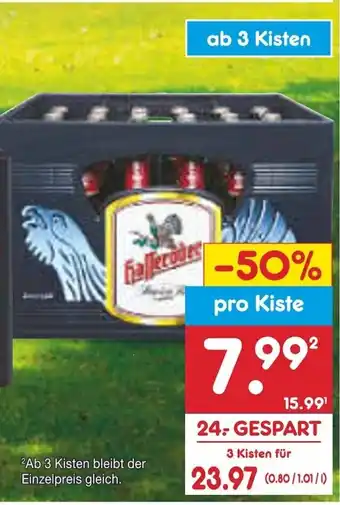 Netto Marken-Discount Hasseröder Premium Pils ab 3 Kisten Angebot