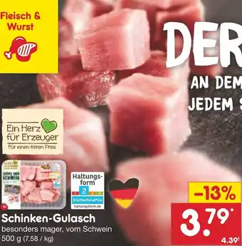 Netto Marken-Discount Schinken-Gulasch 500 g Angebot